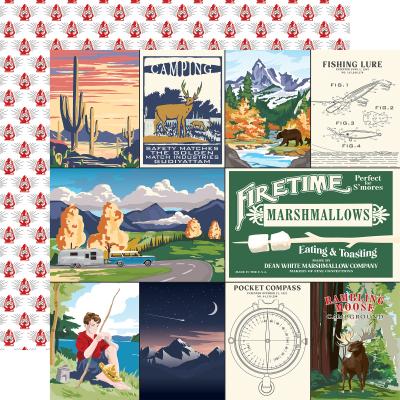 Carta Bella Outdoor Adventures Designpapier - Multi Journaling Cards